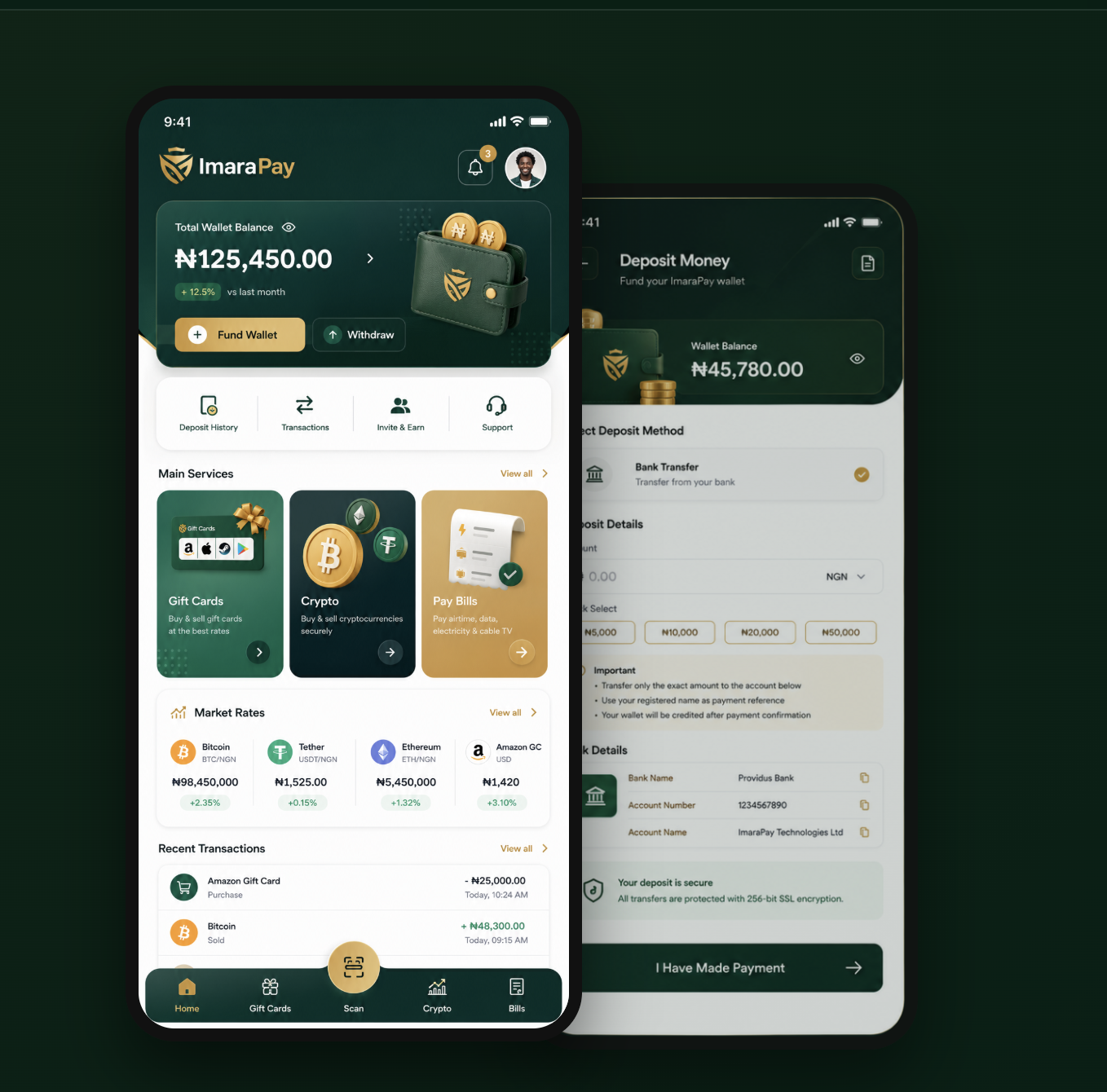 Imarapay  Mobile App